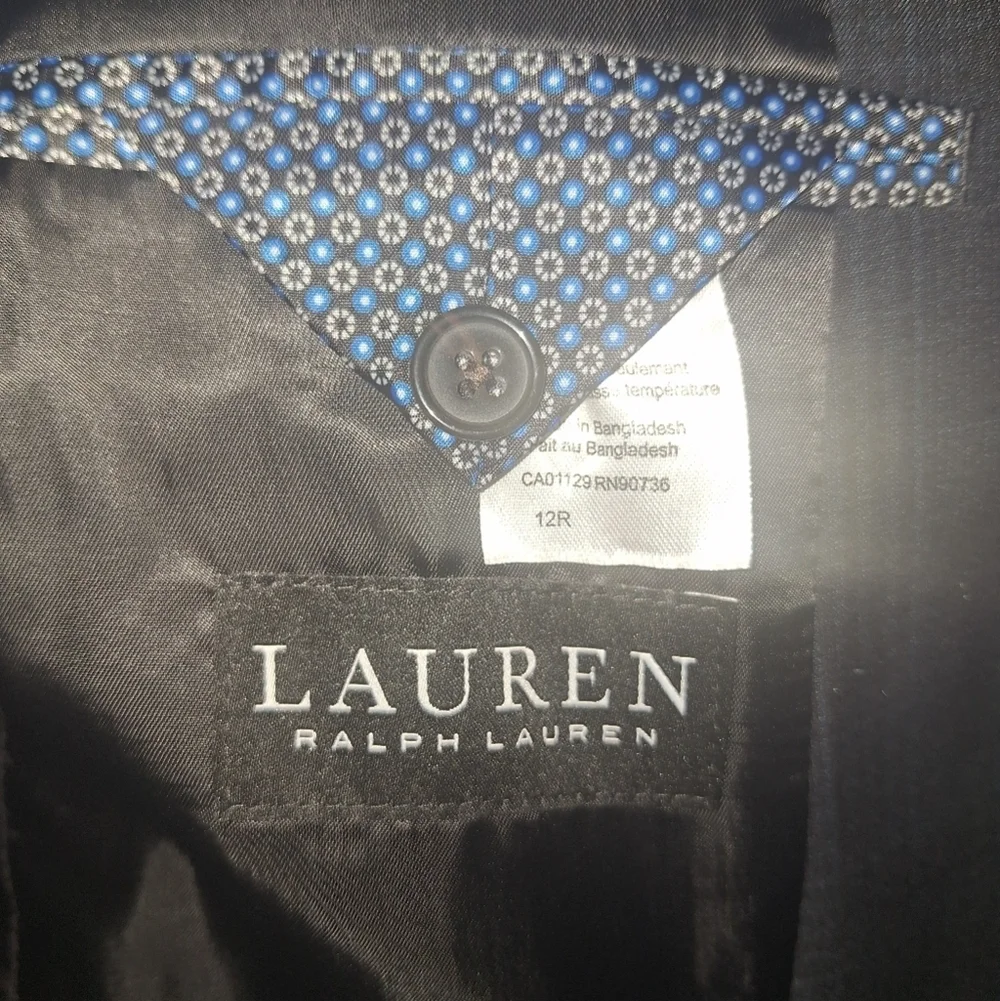 Lauren Ralph Lauren Men's Bloxbury Gray Blazer In A Size 12R. NWT